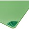 San Jamar 24 in. x 18 in. x 0.5 in. Saf-T-Grip Cutting Board - Green